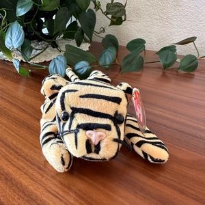 Stripes. 6-11-95. Style 4065. Beanie Babies Collection. Ty.